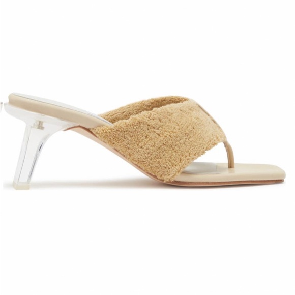 Miista Carissa Thong Toe Sandal/ Beige/ size38/ US8.5 NWOT